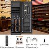 INKUITEN Gun Safe Door Organizer,Gun Safe Door Panel Organizer with