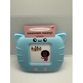 Mara Igbo flashcard Reader Igbo-English Non Screen Talking Cards for Hands on Learning with 224 Igbo Words and Songs.