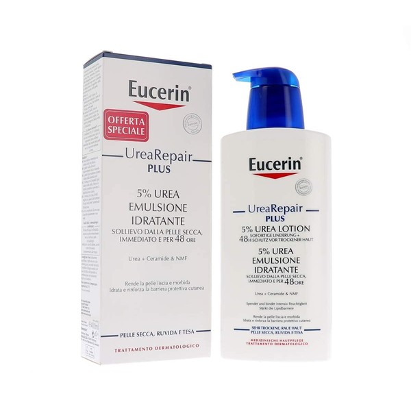 Eucerin Urea Repair Plus Emulsione Idratante 5% Urea, 400 ml