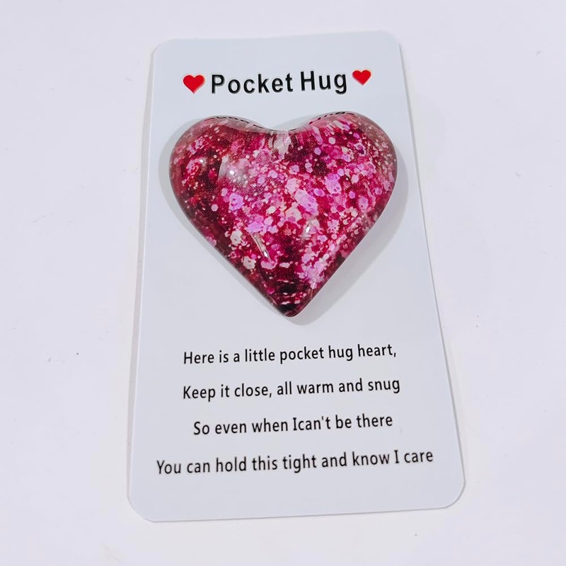 RFTWXHPN Anniversary & Birthday Pocket Hug Token for Adults, Couples,