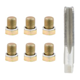 CCLIFE 13-piece oil drain plug repair kit M13 x 1.5 mm thread repair kit for oil drain plug