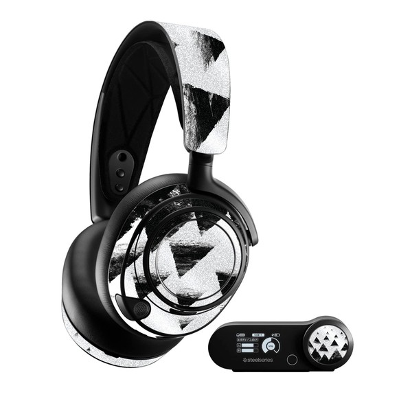 MightySkins Glossy Glitter Skin Compatible with SteelSeries Arctis Nova Pro