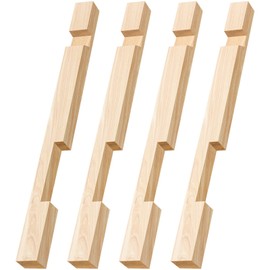 4 PCS Beehive Entrance Reducer, Wood Hive Entrance Protector Wood Bee Hive Entrance Reducer for 10 Frame Beehive Beekeeping Supplies