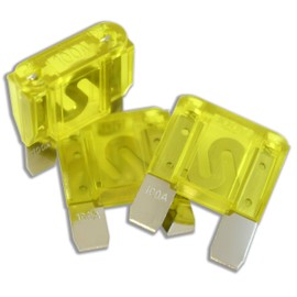 Harmony Audio HA-MAXI100 Car Stereo Fuseholder 3 Pack 100 Amp Maxi Fuses - Nickel Plated