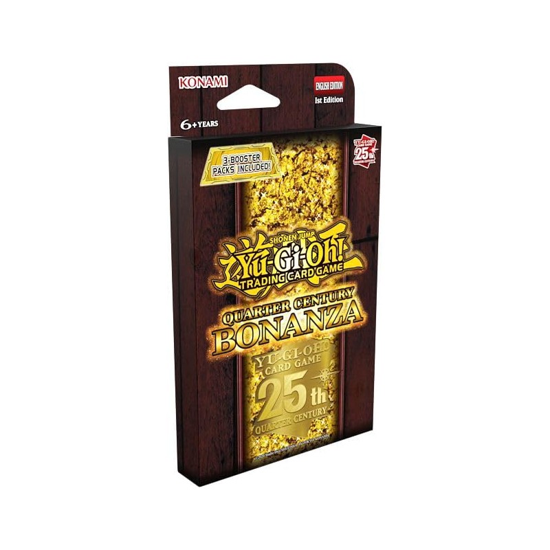 Yu-Gi-Oh! Quarter Century Bonanza 3-Pack Booster Tuckbox