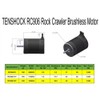 Tenshock RC906 1250KV 6 Pole Brushless Motor For 1/10 1/14