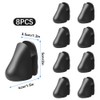 Eyeglasses Holder – 8pcs Self-Adhesive Wall-Mounted Glasses Stand, Nose-Shaped Sunglasses