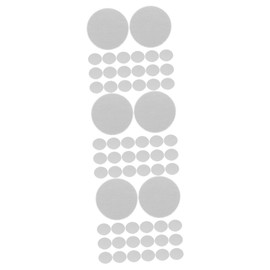 OHPHCALL 3sets Bottle Lid Foil Liners Aluminum Sealing Film for Plastic Bottles Leakproof Gasket Seals 500pcs*3