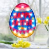 LAMPHOME Light Up Easter Eggs Waterproof Indoor Outdoor String Lights