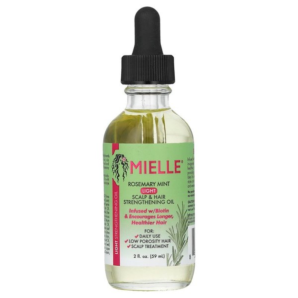 Mielle Light Scalp & Hair Strengthening Oil, Rosemary Mint, 2