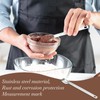 2PCS 1/2 Teaspoon Stainless Steel Single Measuring Spoon 2.5 ml