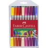 Faber-Castell 151119 Double Fibre Pens, Pack of 20 x 1