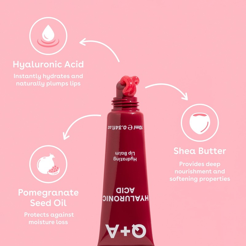 Q+A Hyaluronic Acid Lip Balm