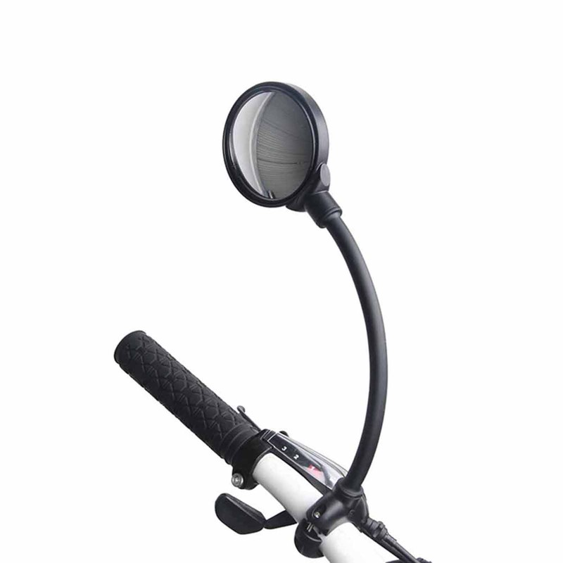 Bike Bicycle Rearview Mirror Handlebar Adjustable Mirror Rear Back View