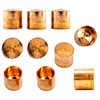 Harrier Hardware Copper Pipe Fitting Caps - 10-Pack, 3/4-inch Diameter