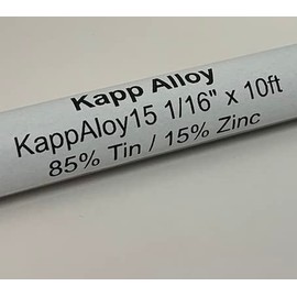 KappAloy15 Tin Solder for Aluminum: 9 foot tube