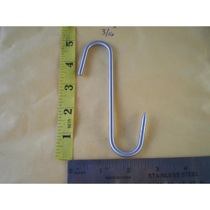 HAND MADE 10 PCS. HEAVY DUTY STAINLESS STEEL MEDIUM MEAT/POULTRY