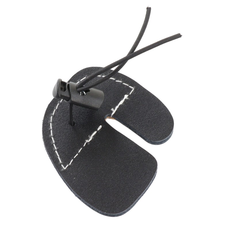 3pcs Archery Finger Tabs Thickened Double Layer PU Leather Archery