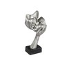 Lifestyle & More Exclusive Decorative Bust Sculpture Couple Ceramic Black/Silver