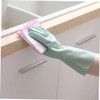 ORFOFE 1Pair Cleaning Gloves Durable Dishwashing Mittens for Home Use