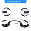HZONSY Shower Handle - 12” Grab Bars for Bathroom &