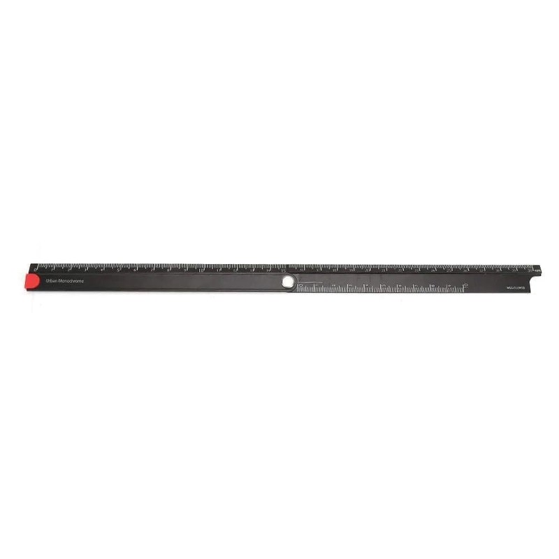 SagaSave Metal Foldable Ruler, 0-300MM Simple 90 Degree Aluminum Alloy