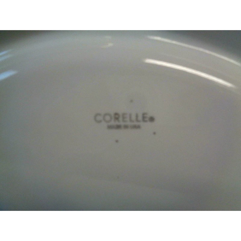 Corelle Boutique Indigo Blooms Set of 4 Dessert Plates 6-3/4"