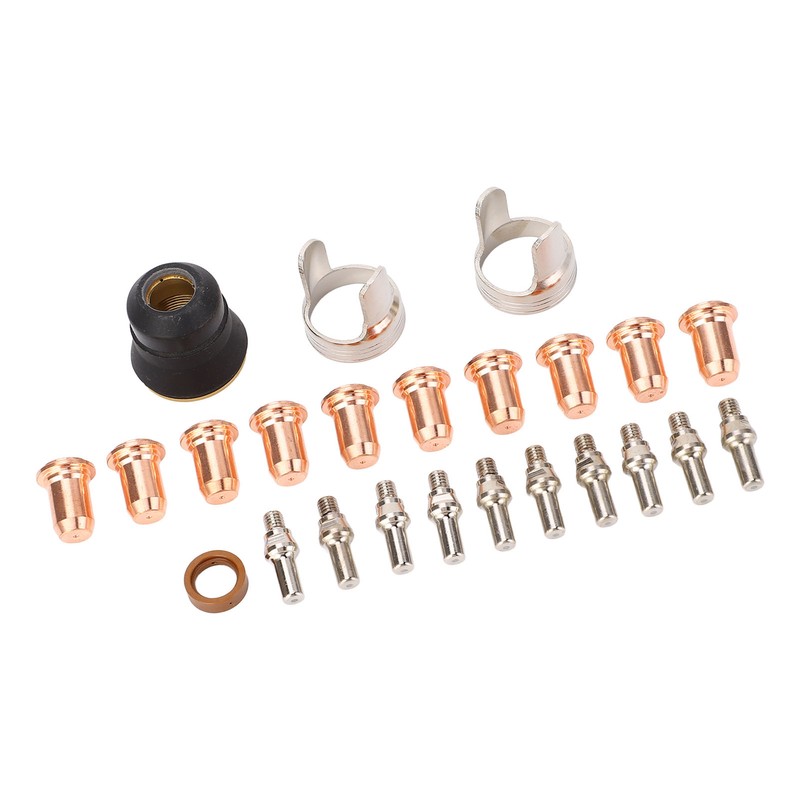 Plasma Cutter Tip Electrode Nozzle Bracket Cover Set for YESWELDER