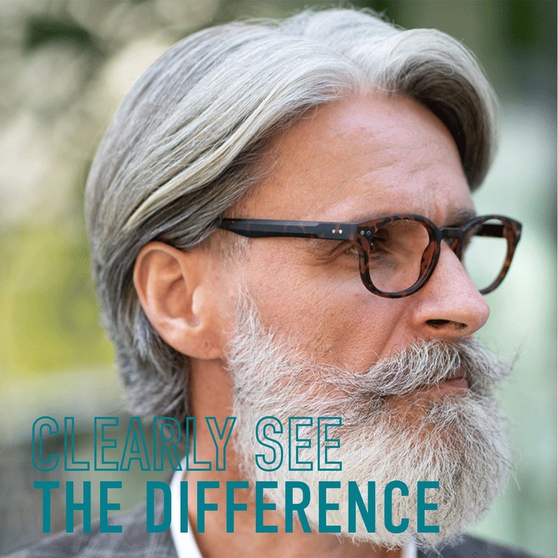 Scojo New York Courier Blue Light Reading Glasses, Handmade Scratch