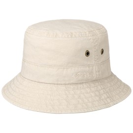 Stetson Women's Bucket Hat - Beige - Beige - Small