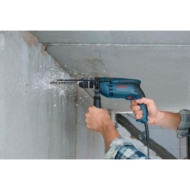 Bosch 1191VSRK-RT 120V 1/2-Inch Single Speed Hammer Drill (Renewed)