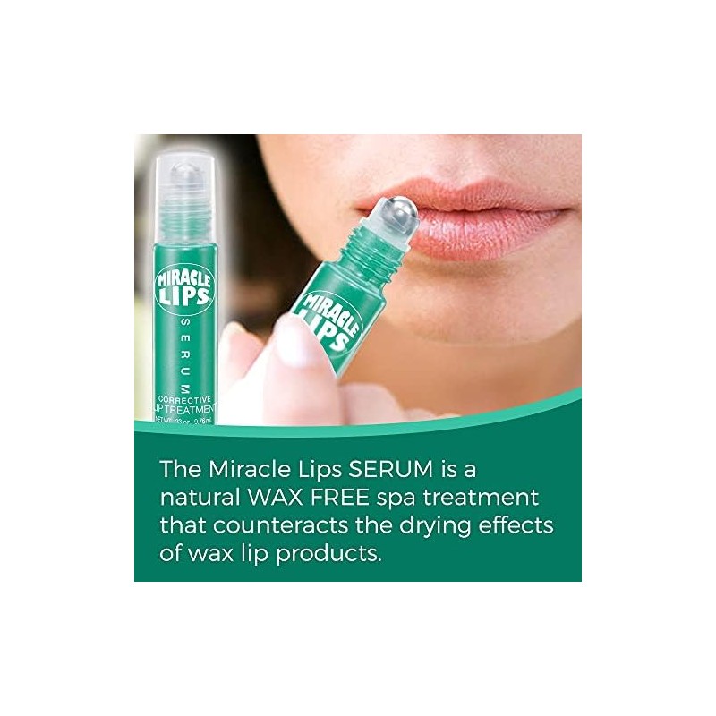 Holocuren Miracle Lips Lip Serum, Conditioning Beauty Formula in Glass
