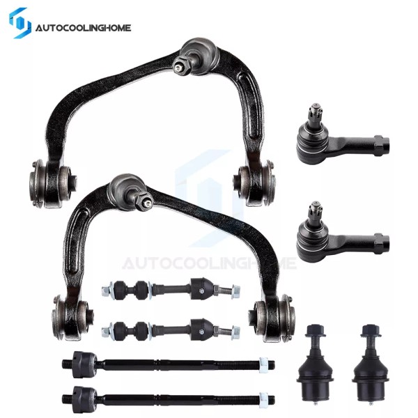 Autocoolinghome New 10pc Complete Front Suspension Kit For Ford F-150
