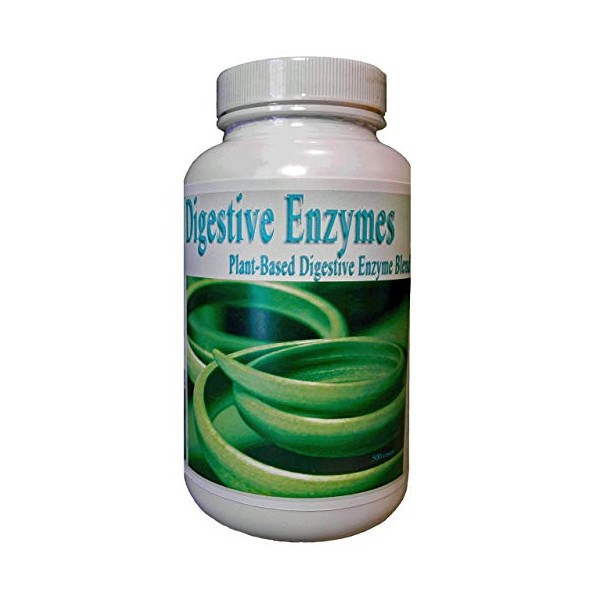Frequency Foods Digestive Enzymes Cap 500 ct