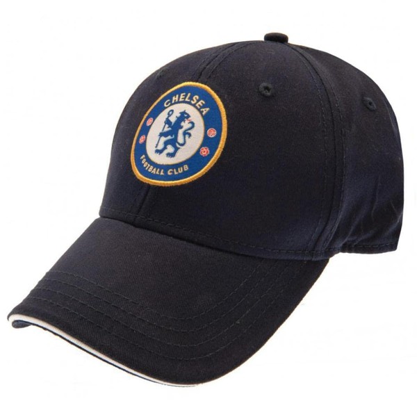 Chelsea FC Unisex Adult Baseball Cap, Navy, One size