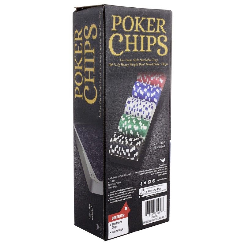 100 Pc Poker Set Poker Chips