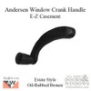 Andersen Window Improved/E-Z Casement - Crank/Handle - Estate Style - Oil Rubbed Bronze