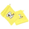 Lashuma Pack of 2 Children's Towels for Washing with Stick: