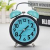 Alarm Clock, Double Bell Ultra Silent Sunrise Alarm Clock for