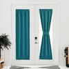 NICETOWN Classroom Door Window Covers - Thermal Insulated Rod Pocket