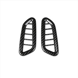 Beautost Fit for Honda New Pilot 2025 Interior Front Upper Center Control Air Condition Vent Cover Trim (Carbon Fiber Black)