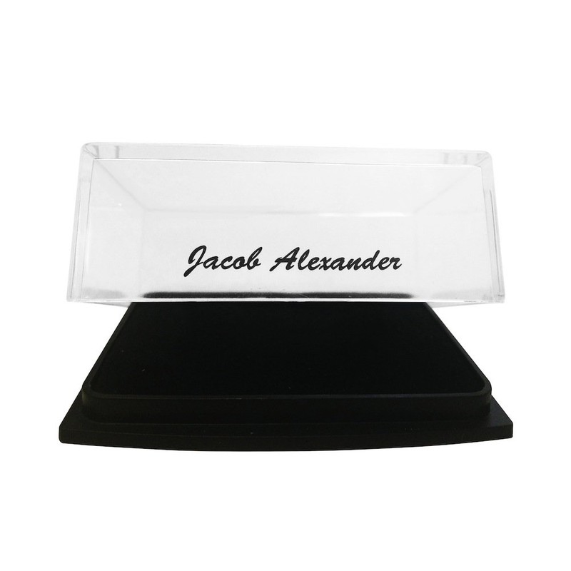 Jacob Alexander Pair of Solid Color Silk Knot Cufflinks -