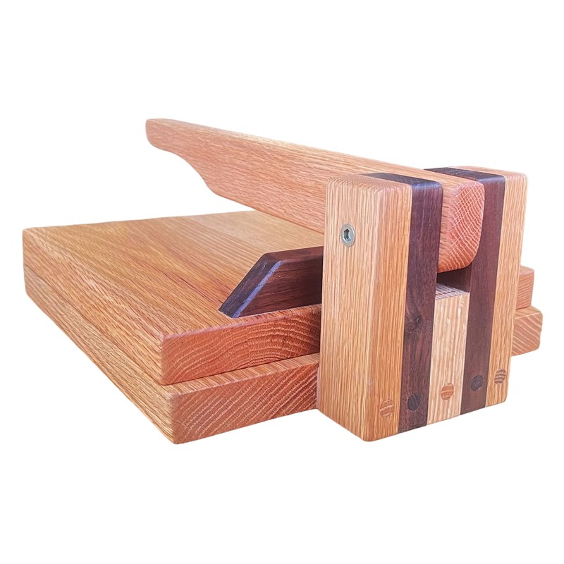 Central Coast Woodworks Hardwood Tortilla Press - Red Oak -