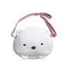 Sumikko Gurashi Plush Pochette Shoulder Bag Crossbody White Bear Cat