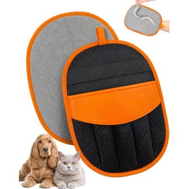 Pet Hair Removal Glove Electrostatic Magic Brush Gloves Pet Hair for Dogs