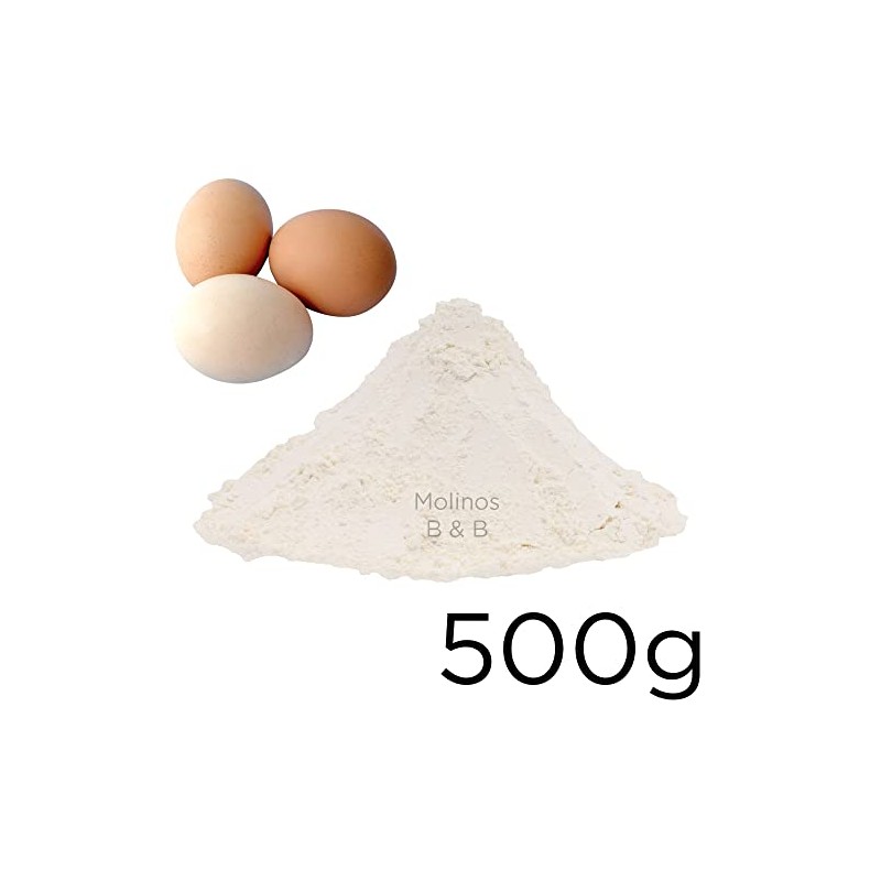 500g Albumina de Huevo en Polvo PURA 100% Natural con