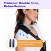 Fotgok Arm Sling with Silver Silk Fabric, Breathable Shoulder Brace
