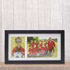 Lawrence Frames Class Team Picture, Two Opening Frame, Black