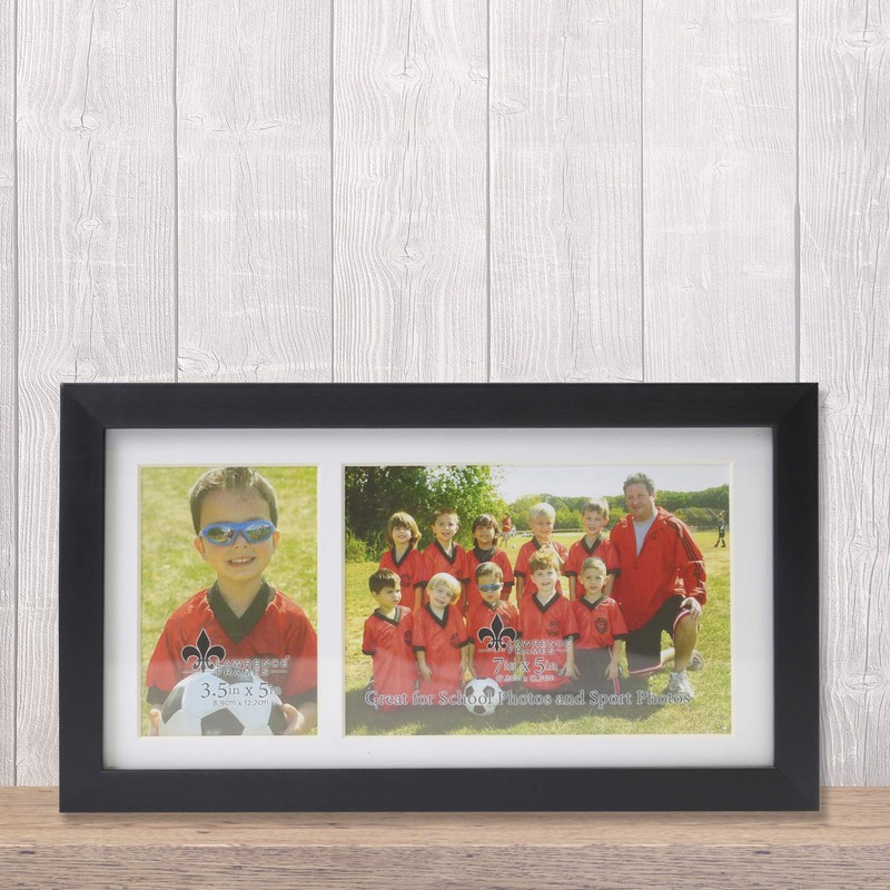 Lawrence Frames Class Team Picture, Two Opening Frame, Black