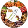 QckZee Nutcracker, High-Quality Nutcracker for Walnuts and Hazelnuts, Ergonomic Handle